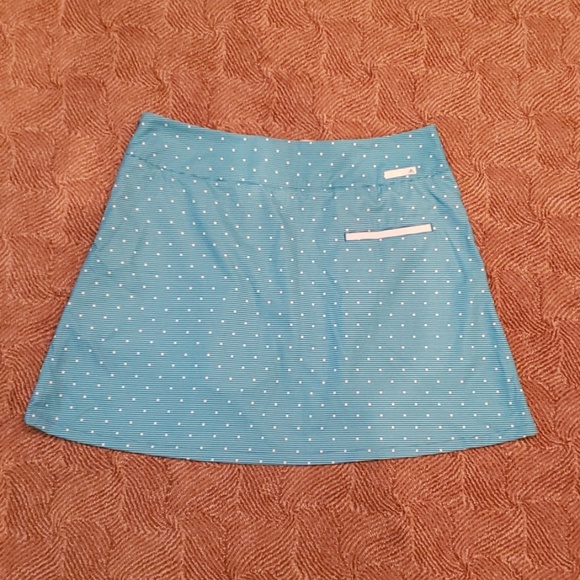 Adidas Golf Polka Dot Skort 10 - Picture 4 of 8